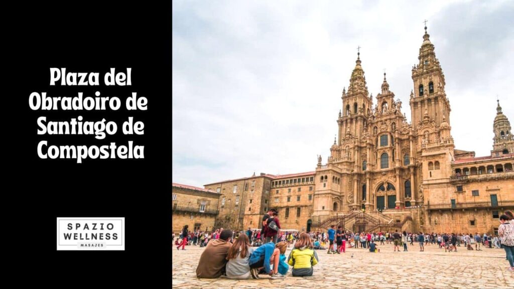 plaza del obradoiro de Santiago de Compostelaplaza del obradoiro de Santiago de Compostela